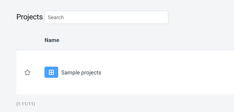 RedmineUP Favorite Projects